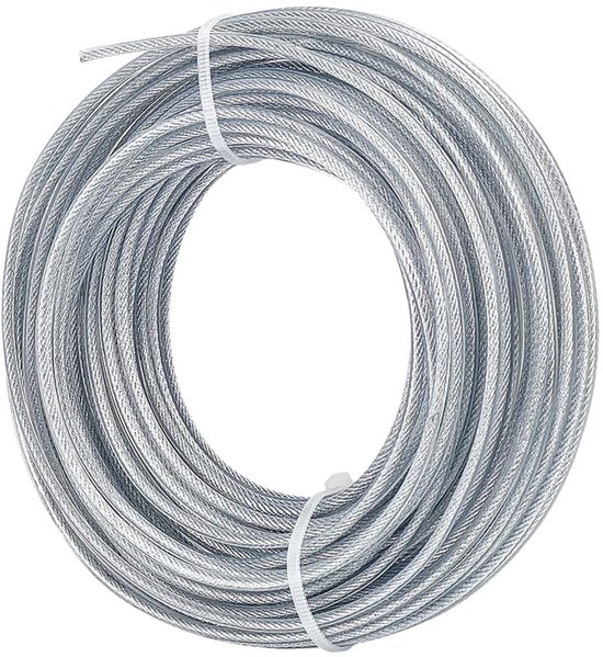 Dailygoods - Heavy Duty Grastrimmerlijn met Stalen Kern voor Onkruid