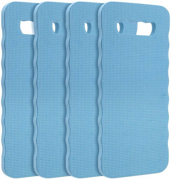 Dailygoods- Knielkussen 40 x 18 x 2 cm - 4 Stuks - Comfortabel - Duurzaam - Lichtgewicht - Handvat - Knielmat
