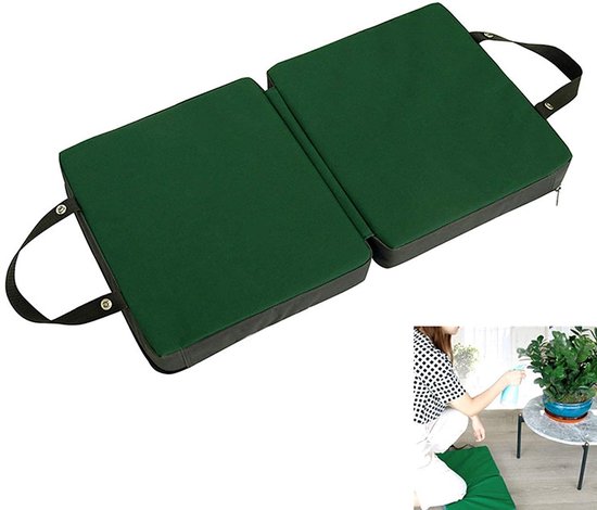 Dailygoods- Knielmat Opvouwbaar - Waterdicht - Schokabsorberend - Geheugenspons - Draaggreep - Comfortabel en duurzaam - Knielkussen