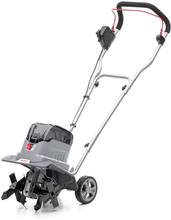 Dailygoods- Motorfrees Accu 36V - Tuinfrees met Afneembare Messen - Werkbreedte 18/30 cm - Verstelbare Werkdiepte - Robuuste Tandwielkast