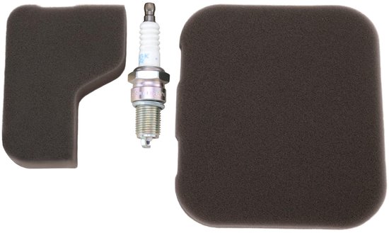 Dailygoods- Onderhoudskit voor Grasmaaier - Inclusief Bougie - Luchtfilters - Compatibel met Mountfield SP164/SP185 - Essentiële Componenten - Betrouwbare Prestaties - Grasmaaier Onderhoudsset