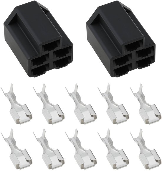 Dailygoods- Ontstekingssleutel set 2 stuks - Connector voor grasmaaier - 5-pins schakelaar - Compatibel met John Deere - Vervangt beschadigde componenten - Zorgt voor stabiele aansluiting