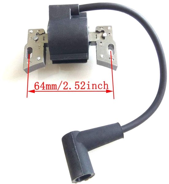 Dailygoods- Ontstekingsspoel vervangt OEM-onderdeel Briggs Stratton 798534 - 1x Bobine - Gatafstand 64 mm - Geschikt voor Briggs Stratton - Hoogwaardige kwaliteit