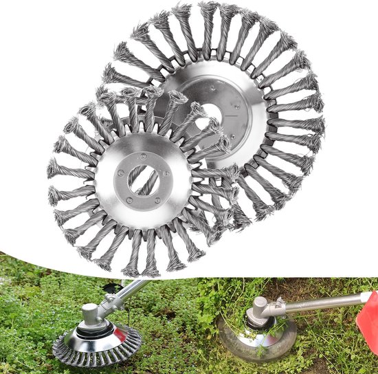 Dailygoods - Professionele Onkruidborstel voor Borstelsnijder, 25.4 mm