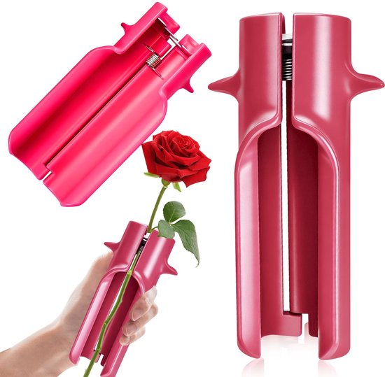Dailygoods- Rozensteel Verwijderingsgereedschap - Bladverwijderingsgereedschap - Bloemreiniger - Wetenschappelijke Handgreep - Veilig en Duurzaam - ABS-Kunststof - Bloemengereedschap van Dailygoods