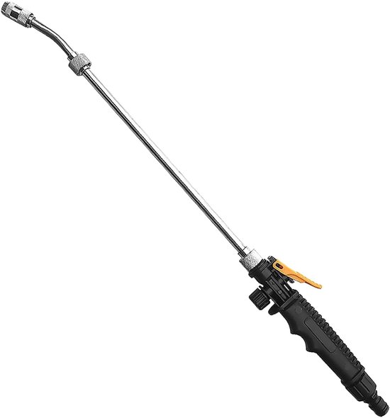 Dailygoods - Spuitpistool voor hogedrukreiniger, metalen tuinpistool, hogedrukreiniger, tuinslanglans voor het wassen van auto's en huisdieren