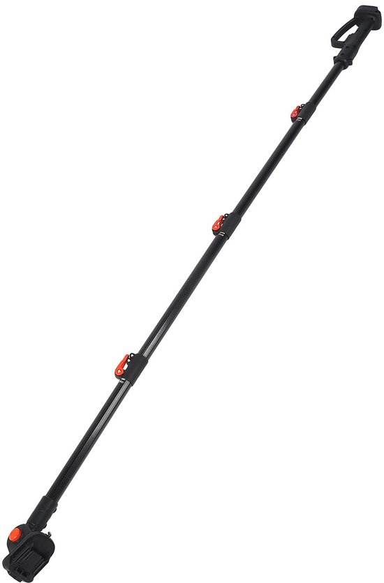 Dailygoods - Telescopische verlengstang - Accu snoeischaar - Lichtgewicht aluminium - 3-in-1 systeem - Ideaal voor tuinonderhoud - Tot 1,83 meter in t...
