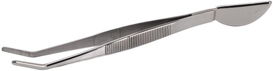 Dailygoods- Tuinierpincet Roestvrij Staal - Bonsai Gereedschap - Precisie Instrument - Ergonomisch Ontwerp - Spatula Hoofd - Ideaal voor Grondbewerking - Bonsaigereedschap
