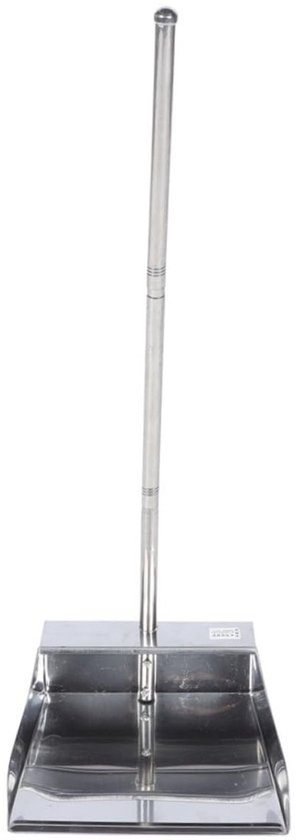 Dailygoods- Vuilnisschep Lichtgewicht - Tuinschep - Handschep - Roestvrij Staal - Praktische Opslag - Duurzaam Ontwerp - Afvalschep