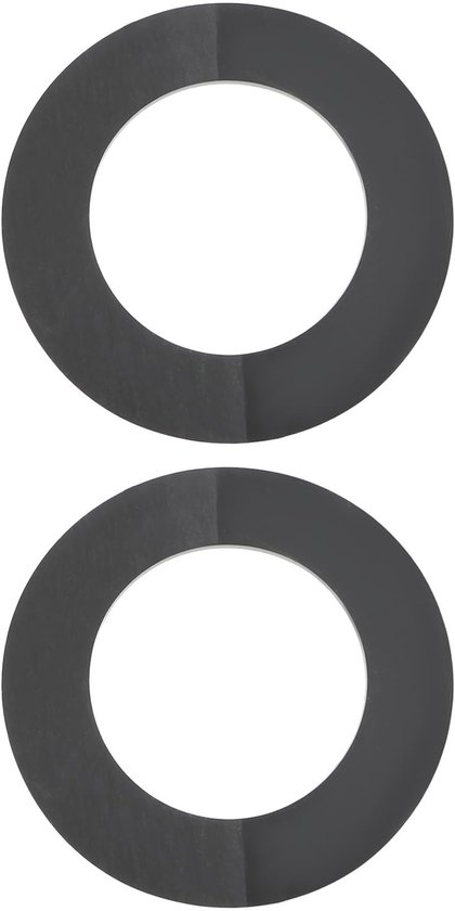 Dailygoods- Wrijvingsschijf 140 mm - 2 Stuks - Compatibel met Bondioli & Pavesi - Binnendiameter 85,5 mm - Dikte 3 mm - Geschikt voor Grasmaaier - Grasmaaieronderdeel