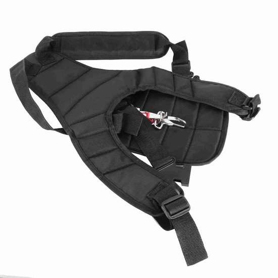 Dailygoody - Dubbele trimmer-schouderriem - Verstelbare schouderriem - Comfortabel gebruik - Universele compatibiliteit - Draagriem voor bosmaaier - G