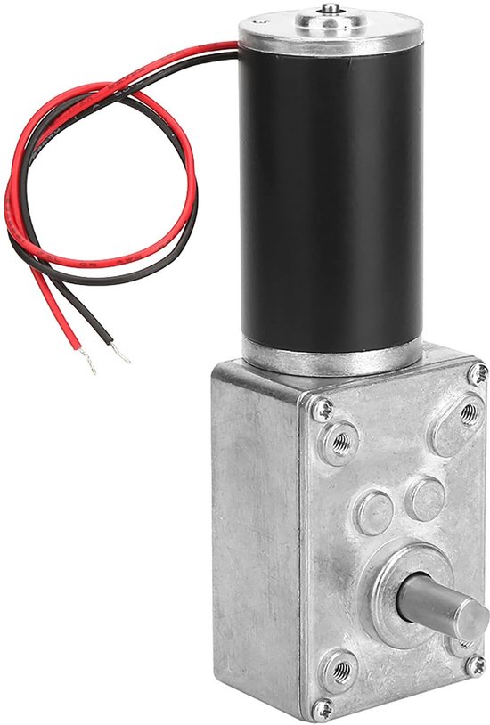 Dailygoody - Snelheid Verminderen - Elektrische Versnellingsbak - Duurzaam en krachtig - 12V - Wormwiel Motor - Geschikt voor gordijnmachines - 27RPM