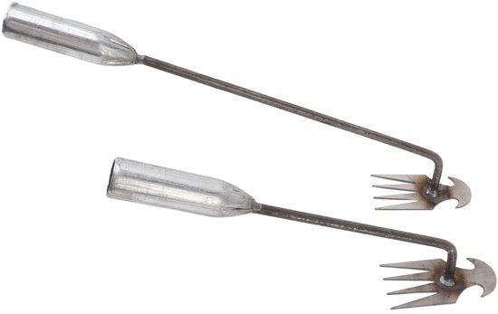 Dailygoody - Wieden Tool - Onkruid Trekker - Draagbare Handschoffel - 2 stuks - Tuinieren - Lange Handgreep - Geschikt voor Achtertuin