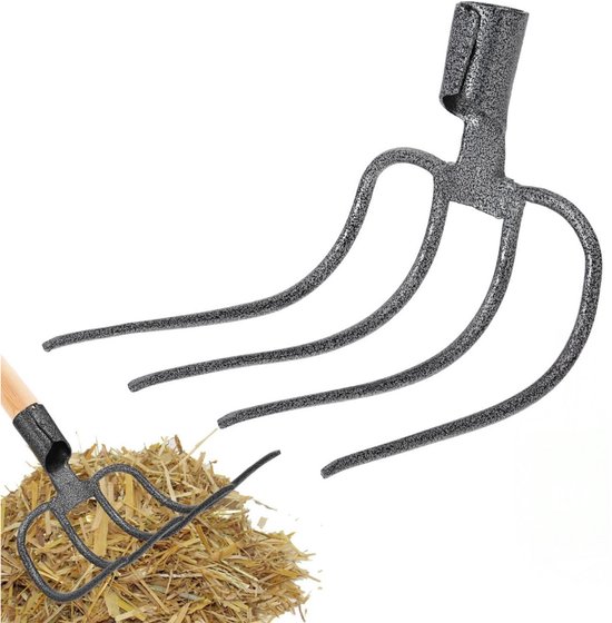 DailySupplies® Woelvork met Verkruimelaar - Spitvork - Grelinette van DailySupplies®