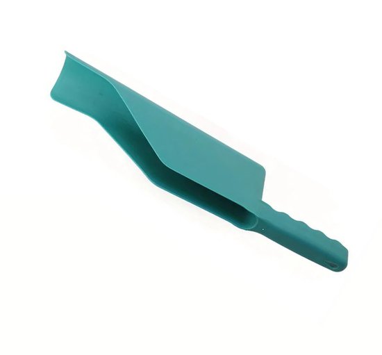 Dakbladschep - Bladschep voor huishoudelijk gebruik - Tuinschep - Schep - Gemakkelijk vast te houden - 43x9x8cm - Schoonmaakgereedschap - Geschikt voor daken, tuinen en het verwijderen van bladeren - Groen van Merkloos	