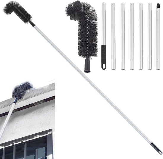 Dakgootreiniger Gereedschap - Goot Borstel - Dakgoten Schoonmaken - Verstelbare Lengte - Tot 228 cm - Niet gespecificeerd