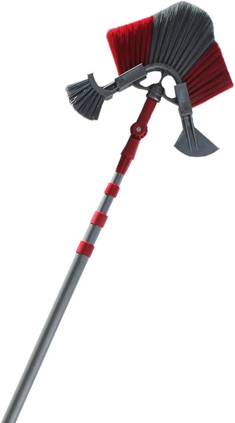 Dakgootreiniger met telescoopsteel 3,6 m - Ideaal voor hoge daken van Merkloos	