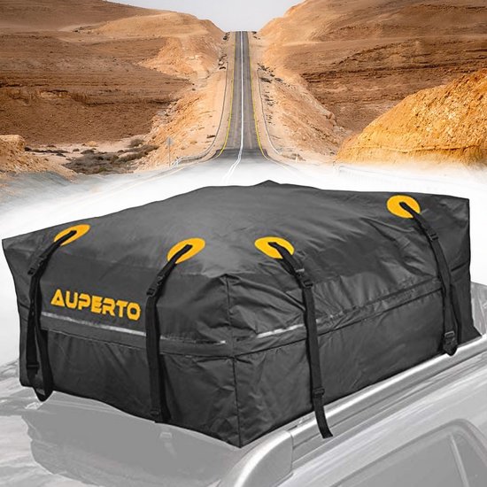 Dakkoffer 450 liter - Opvouwbare Waterdichte Bagagebox voor Reizen - Auto's, Bestelwagens, SUV's