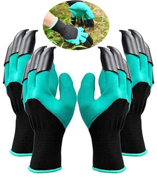 Dames Tuinhandschoenen met Klauwen - Doornbestendig & Comfortabel - Ideaal voor Tuinieren, Graven en Planten van Merkloos	