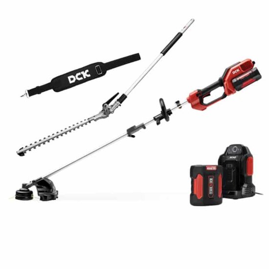 DCK 58V Accu Combimotor Set - Bosmaaier & Heggenschaar op steel | KDPH581+KDST151+KDHT211
