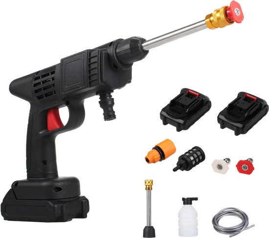 DD® Hogedrukreiniger Auto - Hogedrukreiniger - Hogedrukreiniger - 31x26x13cm - Zwart van DD®