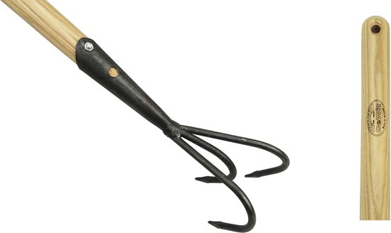 De Wit Cultivator Met Steel - Gesmeed - 3 Tands van De Wit