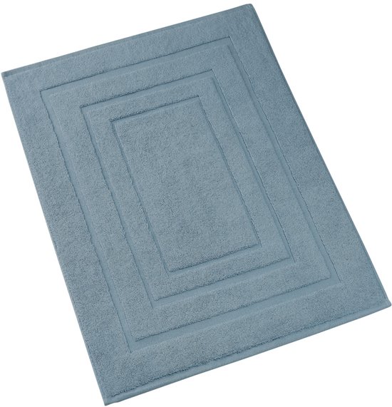 De Witte Lietaer Badmat Pacifique Arctic - 60 x 100 cm - Blauw - Katoen