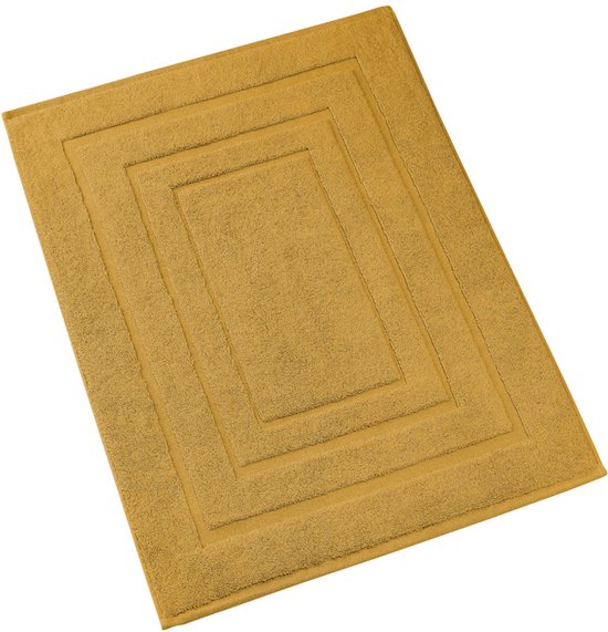 De Witte Lietaer Badmat Pacifique Golden Yellow - 60 x 100 cm - Geel - Katoen