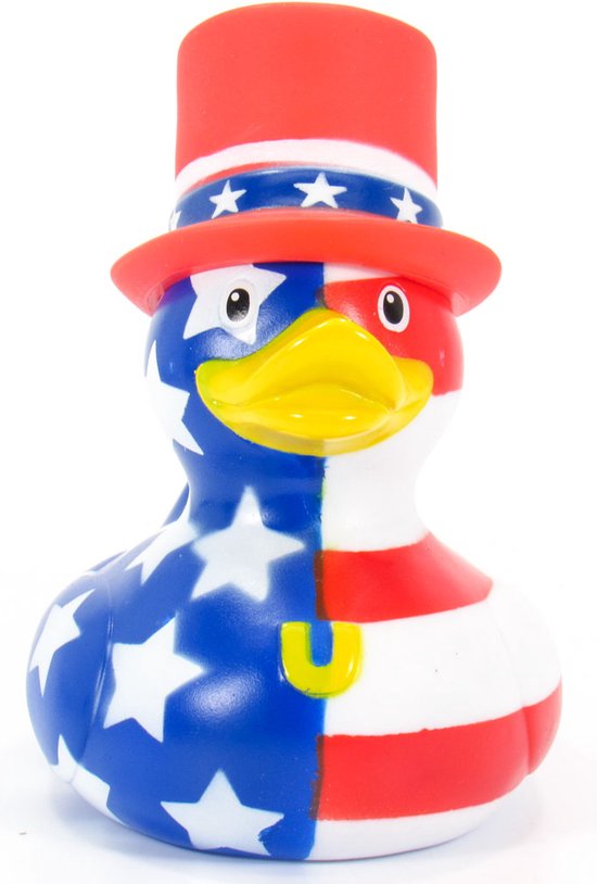 DELUXE USA DUCK badeendje van BudDuck van Deluxe