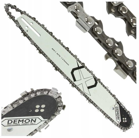 Demon - Kettingzaaggeleider en Ketting - 15 inch - 38cm - 0,325 inch - 64 Schakels