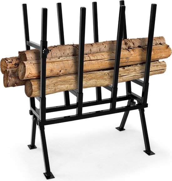 Deuba Stalen zaagbok in hoogte verstelbaar met vergrendelbeugel van Merkloos	