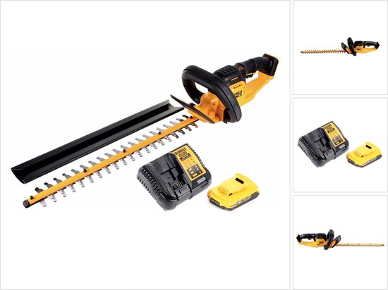 DeWalt DCM 563 D1 accu heggenschaar 18V 55.8cm + 1x 2.0Ah accu + lader van Merkloos	