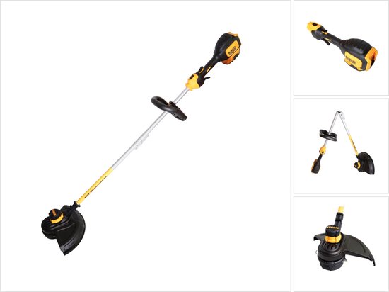 DeWALT DCM561PBS-XJ borstel- & draadtrimmer 3,3 cm Batterij/Accu Geel van DeWalt