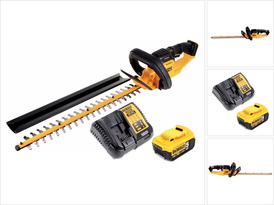 Dewalt DCM563P1 18V Li-Ion accu Heggenschaar set (1x 5,0Ah accu) van DeWalt