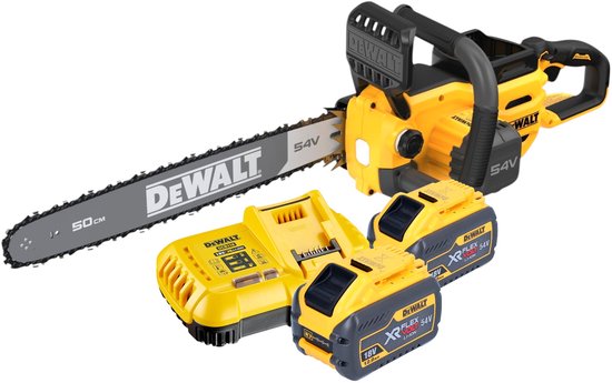 DeWalt DCMCS 575 Y2 accu-kettingzaag 54 V FlexVolt 50 cm borstelloos + 2x accu 12,0 Ah + oplader van DeWalt