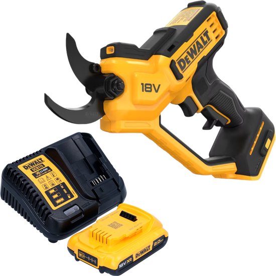 DeWalt DCMPP 568 D1 Accu-snoeischaar 18 V 38 mm + 1x oplaadbare accu 2.0 Ah + lader van DeWalt