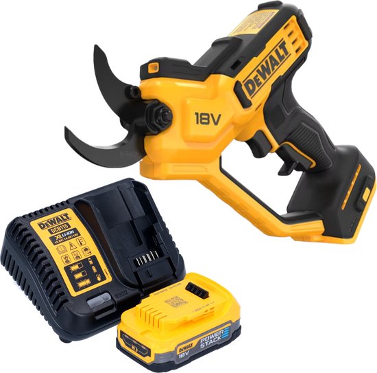 DeWalt DCMPP 568 E1 accusnoeischaar 18 V 38 mm + 1x Powerstack accu 1,7 Ah + lader van Merkloos	