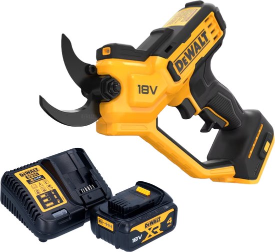 DeWalt DCMPP 568 M1 accusnoeischaar 18 V 38 mm + 1x accu 4.0 Ah + lader van DeWalt
