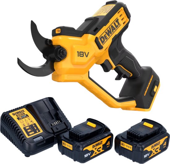 DeWalt DCMPP 568 M2 accusnoeischaar 18 V 38 mm + 2x accu 4.0 Ah + lader van DeWalt