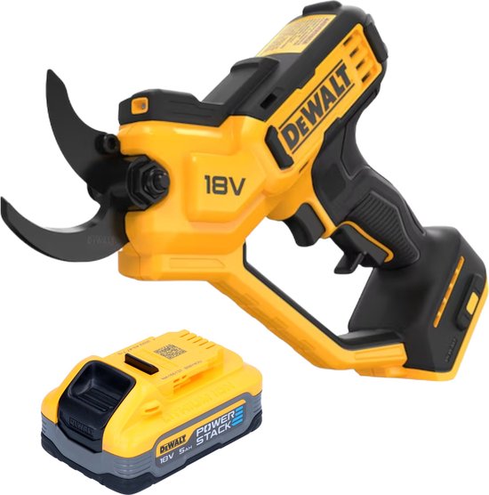 DeWalt DCMPP 568 N accusnoeischaar 18 V 38 mm + 1x Powerstack accu 5.0 Ah - zonder oplader van Merkloos	