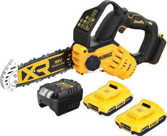 DeWalt DCMPS 520 D2 accu-snoeizaag 18 V 20 cm borstelloos + 2x accu 2.0 Ah + lader van Merkloos	