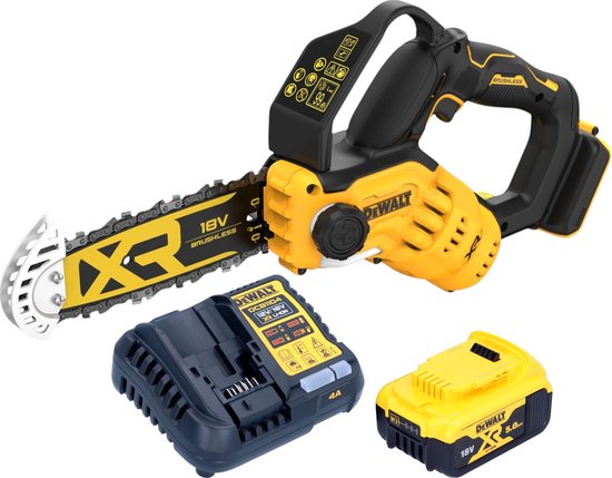 DeWalt DCMPS 520 P1 accusnoeizaag 18 V 20 cm borstelloos + 1x accu 5.0 Ah + lader van DeWalt