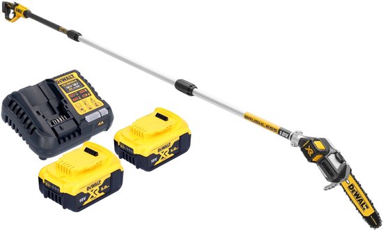 DeWalt DCMPS 567 P2 accusnoeier 18 V borstelloos + 2x accu 5.0 Ah + lader van Merkloos	