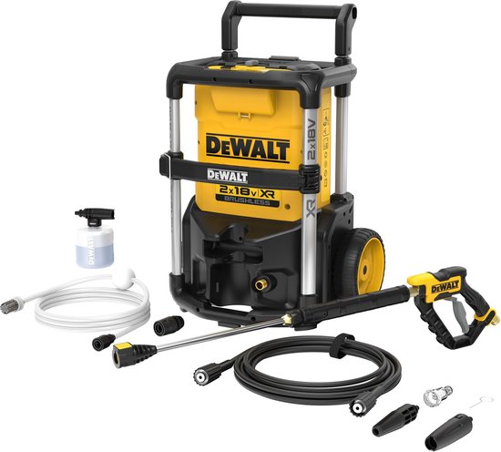 DeWALT DCMPW1600N Accu Hogedrukreiniger 2x18V XR Basic Body van DeWalt