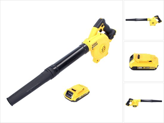 DeWalt DCV 100 N accubladblazer / bladblazer 18 V + 1x accu 2.0 Ah - zonder lader van Merkloos	