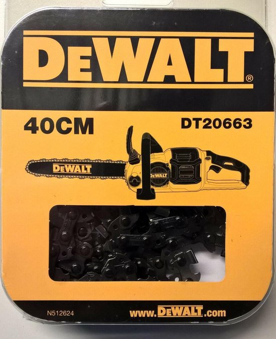 DeWALT zaagketting 40cm voor DCM575 kettingzaag - DT20663-QZ van DeWalt