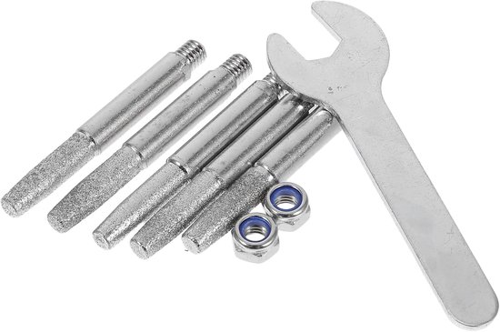 Deze kettingzaagslijper met slinger is uitgerust met een diamantslijpschijf met hoge hardheid Geschikt voor nauwkeurig slijpen. van Merkloos	