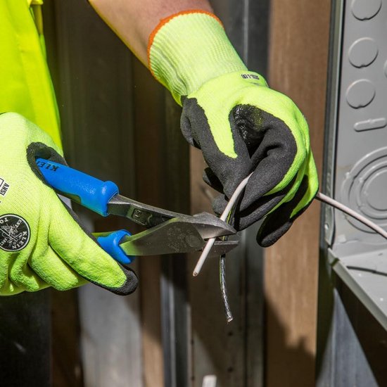 Diagonale Zijkniptang Hoekig Hoofd voor Kleine Ruimtes - 8 Inch Zware Kniptang