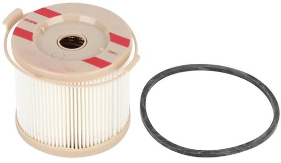 Dieselbrandstoffilter, model 2010, geplooid kunststof filterelement geschikt voor een diageschikt voorer van 7,9 cm, geschikt voor turbines uit de 500-serie.