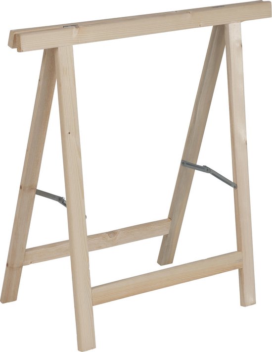 DIG449: HOUTEN SCHRAAG - DEN - 80KG - 75*75*18 mm - 1 STUK van Merkloos	